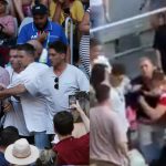 Australian open crowd